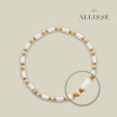 A ceramic and gold necklace by Bvlgari