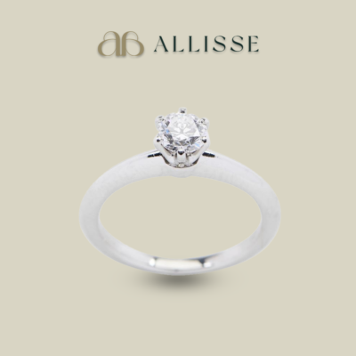 Tiffany & Co. solitaire diamond engagement ring