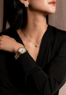 A mid-size Rolex oyster perpetual datejust wristwatch
