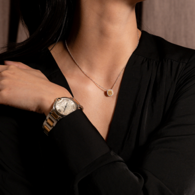 A mid-size Rolex oyster perpetual datejust wristwatch